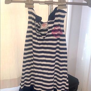 Sleeveless top / skirt with hood by Eber - size 10